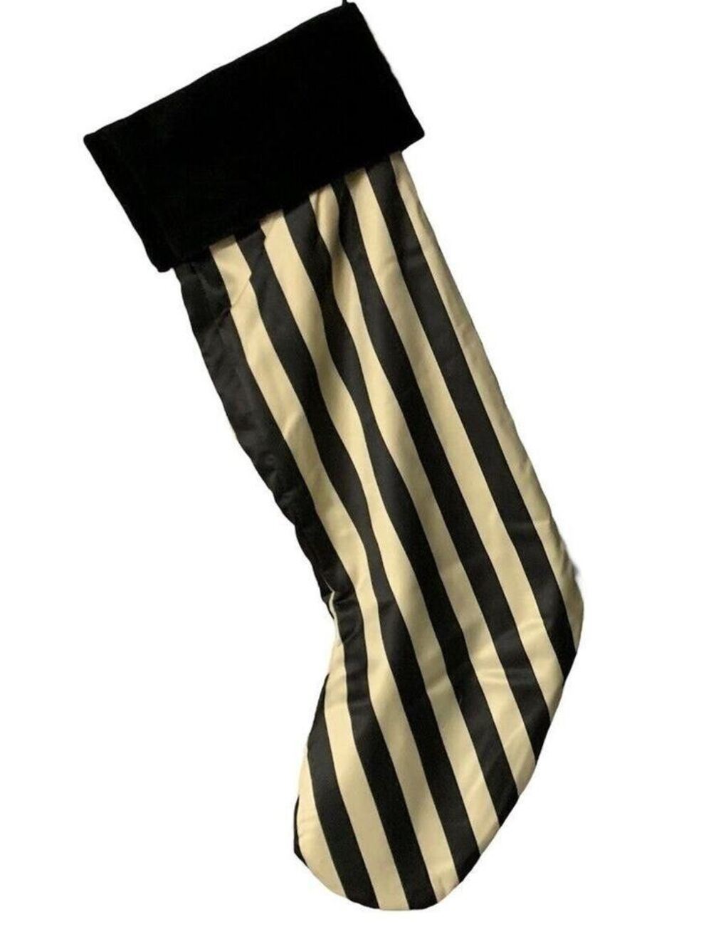 JO MALONE NEW Christmas Xmas Stocking Black White Stripe Limited Edition